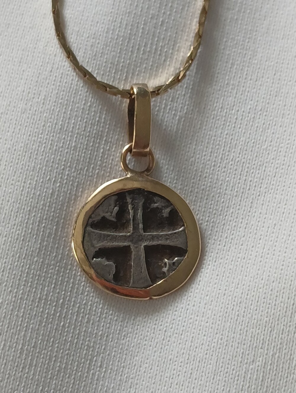 ✨ Stunning Vintage Spanish Colonial Cob Style Medallion Pendant Necklace ✨ - Picture 6 of 13
